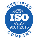ISO 9001:2015 Certified Company